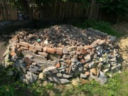 Oddam gruz mieszany kamienie, cegły, dachówki, tynki - kilkanaście ton