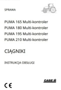 Instrukcja obsługi ciągnika Case Puma 165, 180, 195, 210 PL