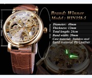 Zegarek MECHANICZNY MĘSKI LUKSUSOWY HIT CENOWY NA GWIAZDKĘ