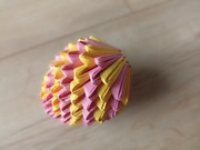 Origami  szyszka ok.9 cm 