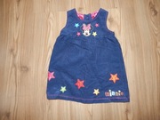  Śliczna sukienka sztruksowa roz. 98 Minnie.