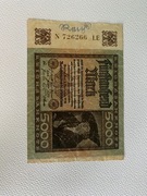 STARY banknot 5000 Marek niemieckich z 1922 r. seria N