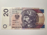 III RP, 20 złotych 2016 RADAR Menniczy UNC BM8282828