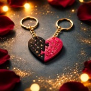 Brelok Unikati Serce Puzzle dla 2 osób
