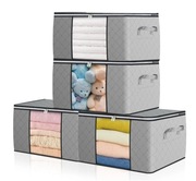 Torba materiałowa do przechowywania ubrań 90l