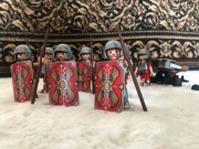 Playmobil 5392 i 5393 rzymscy żołnierze z balistą