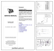 JCB 4CX Pilingmaster Service Manual Instrukcja serwisowa naprawcza