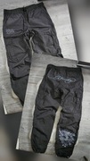 Spodnie bojówki Ed Hardy x Urban Outfitters z dużym logo nylonowe rozmiar S