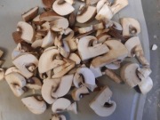 Pieczarki krojone plastry 5kg grubosc +/-0.5cm