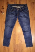 Spodnie Levi's r. 7 Medium 524 jeansowe nieb długie damskie 