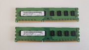 RAM 8GB (2x4GB) DDR3 1600MHz PC3-12800U Micron 2Rx8