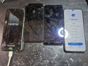 Uszkodzone telefony, paczka telefonów