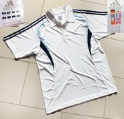 ADIDAS świetna sportowa koszulka polo vintage 3 paski  r.L/XL