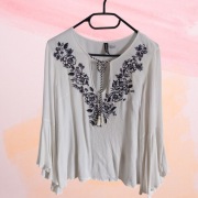 Bluzka damska H&M rozmiar 36 elegancka basic