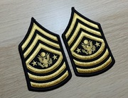 Naszywka - US Army - Sergeant Major Of The Army E-9 (Blue/Gold) SMA - para
