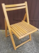 Krzesło drewniane składane JASIENICA Jafameg WYSYŁAM