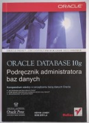 Książka Oracle database 10g podręcznik administratora baz danych