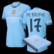 Manchester City autentyczna koszulka 2024/2025 Kevin de Bruyne 17