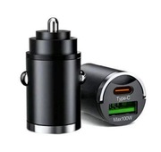 Ładowarka samochodowa USB-C USB do telefon tablet rejestrator