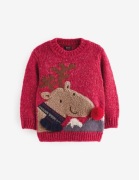 Nowy Next sweter świąteczny 92 - 98 z reniferem