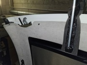 Podsufitka Panorama Alcantara Szara Mercedes-Benz SL R230