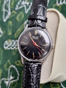 Poljot 17jewels czarna tarcza murzynek  słoneczko vintage zegarek