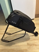 Bagażnik rowerowy na sztyce (Elops 500) z nową torbą-plecakiem