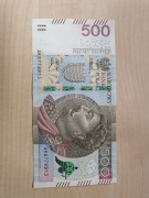 Banknot 500 zł  Jan III Sobieski 