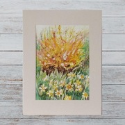 Wiosna, Ach To ty! - Akwarela 