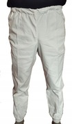 SPODNIE BIAŁE robocze ochronne mocne BHP DICKIES rozmiar L