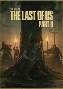 Plakat The Last of Us Part II TLOU 2 Ellie Joel Gra PS4 PS5 Prezent 50x70