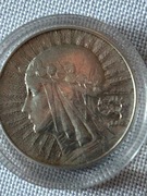 "48" Moneta 5 złotych Głowa Kobiety 1934 r - KAPSEL