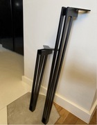 Czarne Nogi do stołu! Stelaż! Nogi loft! 70cm