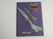 Mały Modelarz nr 9/1987, Samolot myśliwsko-bombowy Mirage F.1C