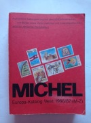 Katalog znaczków MICHEL WEST EUROPA Zachodnia 1986/87 [Kraje M-Z] 1092 str.