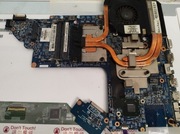 HP ENVY DV7 - płyta główna z procesorem i chłodzeniem 