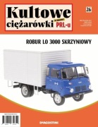 ROBUR LO 3000 furgon skrzyniowy 1:43 Kultowe ciężarówki z epoki PRL nr 26