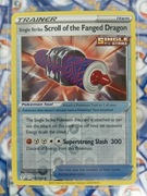 Scroll of the Fanged Dragon 158/203 NM Reverse Holo Pokémon TCG Angielska
