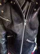 kurtka skóra ramoneska motor S/M czarny WESTPOINT