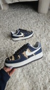 Nowe buty Nike air force one leopard panterka 35,5 denim 