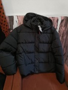 Czarna Kurtka puchowa zimowa Prettylittlething damska 44 XXL