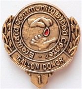 Honorowy dawca krwi USA za 1 galon