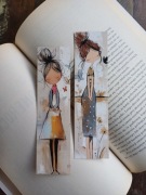 Zakładka do książki - kobietki 01 2szt