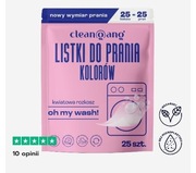 Listki do prania kolorów 25 szt niemieckie Cleangang 