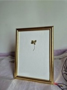 Czterolistna koniczyna na prezent ślubny na szczęście koniczyna ślub 2.