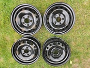 Felga stalowa oryginalna KIA 15 cali + kołpaki