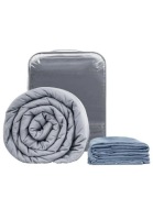 Koc obciążeniowy Szary 150x200 cm 10.4kg