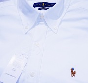 Polo Ralph Lauren  koszula XS/S  Non iron Japan biała ciepła button down 