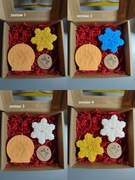 Zestaw box prezentowy świece sojowe 