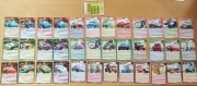 KOMPLETNY ZESTAW 36 KART Auta Cars Świat na Kółkach SUPER GRA! Disney